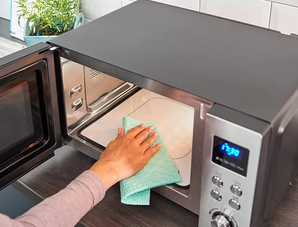 Severin Mikrowelle MW 7777 3-in-1 25 Liter 900 Watt Grill Heißluft Bis 230°C 6 Severin Mikrowelle MW 7777 3-in-1 25 Liter 900 Watt Grill Heißluft Bis 230°C – Bild 4