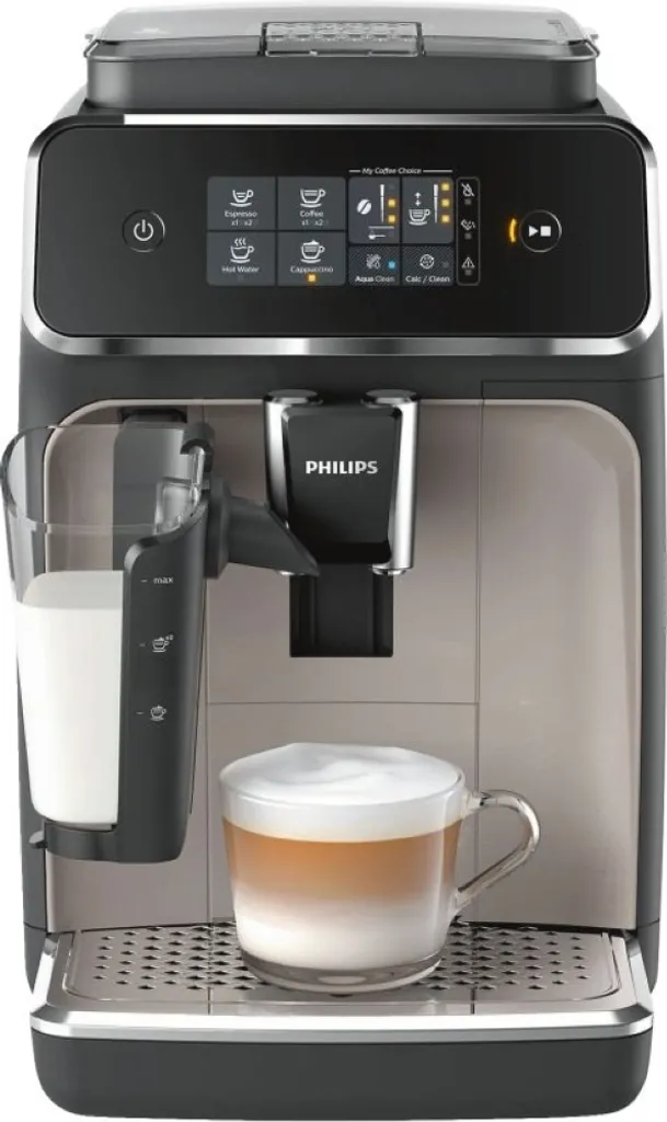 PHILIPS CAFT2235 / 40 / PHI - Automatische Espressomaschine Mit Mahlwerk - 3 Getränke - LatteGo - Touchscreen - Zinkbraun 4 PHILIPS CAFT2235 / 40 / PHI - Automatische Espressomaschine Mit Mahlwerk - 3 Getränke - LatteGo - Touchscreen - Zinkbraun – Bild 2