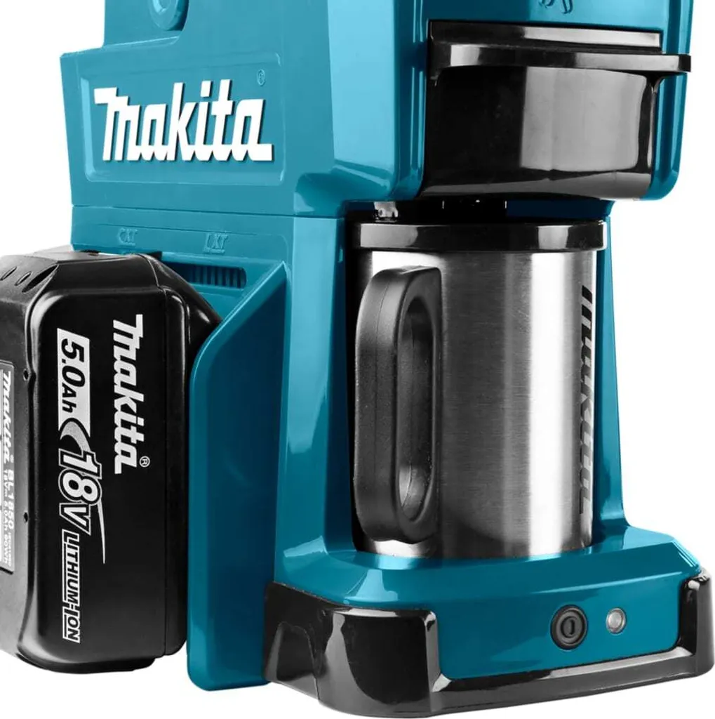 Makita Akku / Netz Tragbare Mobile Kaffeemaschine Caffee DCM501Z 18V 230V 19 Makita Akku / Netz Tragbare Mobile Kaffeemaschine Caffee DCM501Z 18V 230V – Bild 17