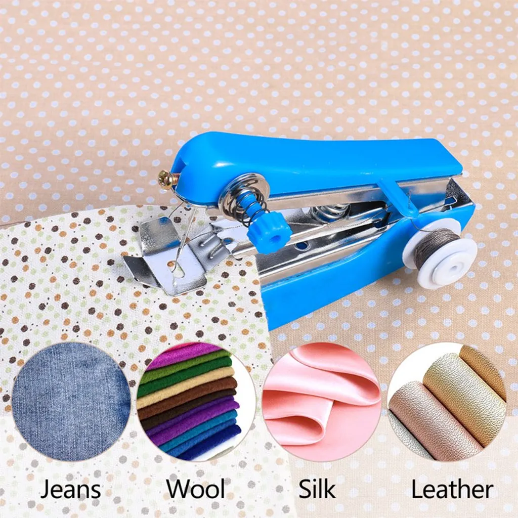 3X Mini-Nähmaschine Elektrische Handnähmaschine Mini Tragbare Reisenähmaschine 4 3X Mini-Nähmaschine Elektrische Handnähmaschine Mini Tragbare Reisenähmaschine – Bild 2