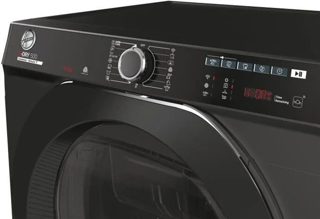 HOOVER H-DRY 500 NDPC10TCBERXS Kondensatortrockner - 10 Kg - ++ - Anthrazit 5 HOOVER H-DRY 500 NDPC10TCBERXS Kondensatortrockner - 10 Kg - ++ - Anthrazit – Bild 3