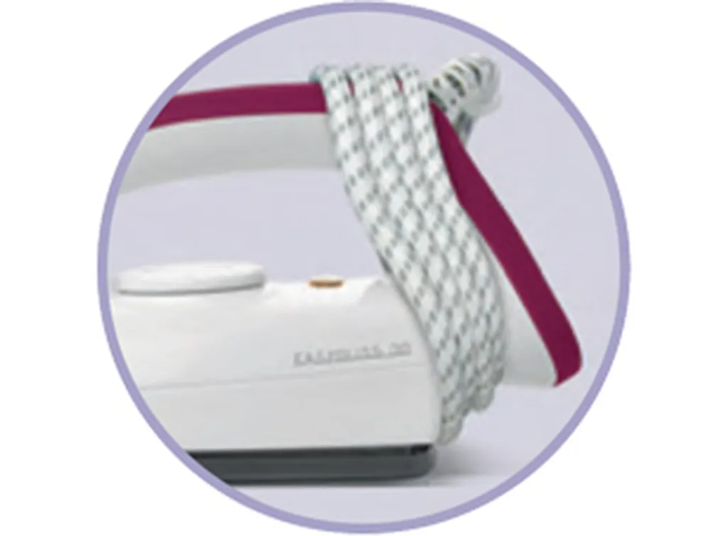 Tefal Trockenbügeleisen Easygliss FS4030 Weiß/beere 9 Tefal Trockenbügeleisen Easygliss FS4030 Weiß/beere – Bild 7