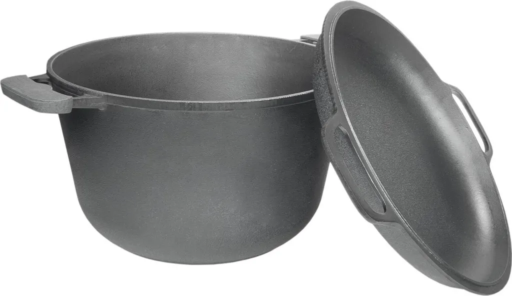 Gusseisen Topf 4L Gusseiserner Topf Ø 22cm Kochtopf Aus Gusseisen Mit Deckel-Bratpfanne 9 Gusseisen Topf 4L Gusseiserner Topf Ø 22cm Kochtopf Aus Gusseisen Mit Deckel-Bratpfanne – Bild 7