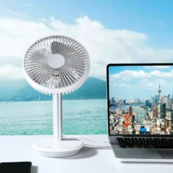 AREBOS USB-Tischventilator Mit Timer, Wiederaufladbarer 2500 MAh – Akku, 45° Neigbar, Ventilator Mit 3 Geschwindigkeitsstufen, Inkl. USB-Kabel -Kaufland Verkäufe 98b4ba4a53f8cfecd294c318058dad10