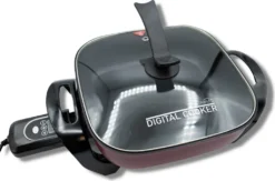 Starlyf®Digital Cooker - XXL Elektrische Bratpfanne Mit Digitalem Thermostat Und Temperaturanzeige, 1600 Watt, 5,5 Liter Fassungsvermögen, Partypfanne - Aus Der TV Werbung 22 Starlyf®Digital Cooker - XXL Elektrische Bratpfanne Mit Digitalem Thermostat Und Temperaturanzeige, 1600 Watt, 5,5 Liter Fassungsvermögen, Partypfanne - Aus Der TV Werbung -Kaufland Verkäufe 99321d021854fa51c3df54588d7b9572