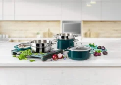 Silit Compact Topf-Set, 4-teilig, Petrol 18 Silit Compact Topf-Set, 4-teilig, Petrol -Kaufland Verkäufe 9996acd148cc843fe70302c7d06c1c47