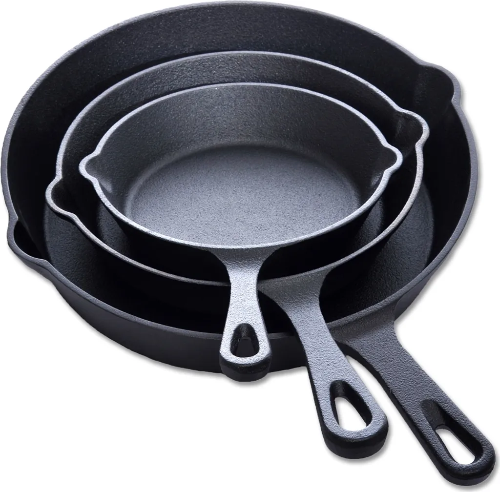 Mucola Bratpfanne Grillpfanne Pfannenset Gusseisen 3 Tlg. Ø25 Ø19 Ø15,5 Cm Griff Herd Gussbratpfanne Steakpfanne Gasherd Induktionsherd Feuer Ofen Herdplatte 3 Mucola Bratpfanne Grillpfanne Pfannenset Gusseisen 3 Tlg. Ø25 Ø19 Ø15,5 Cm Griff Herd Gussbratpfanne Steakpfanne Gasherd Induktionsherd Feuer Ofen Herdplatte