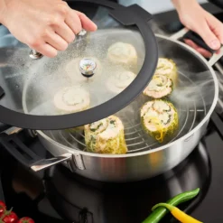 Rösle Schmorpfanne/Dampfgarer Mit Deckel Ø 28cm Silence Pro -Kaufland Verkäufe 9a664d6c3b93245ff39b0e67b5bbeb80