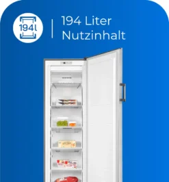 Exquisit Gefrierschrank GS271-NF-H-010E Inoxlook | Standgerät | 194 L Volumen | Inoxlook -Kaufland Verkäufe 9a6fb00c9acac570e1a52aa4743f9164