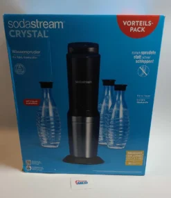 SodaStream Crystal 2.0 Vorteilspack Wassersprudler, Titan, Mit 3 Karaffen 15 SodaStream Crystal 2.0 Vorteilspack Wassersprudler, Titan, Mit 3 Karaffen -Kaufland Verkäufe 9ae661d1341374ce6aef60d69b723319