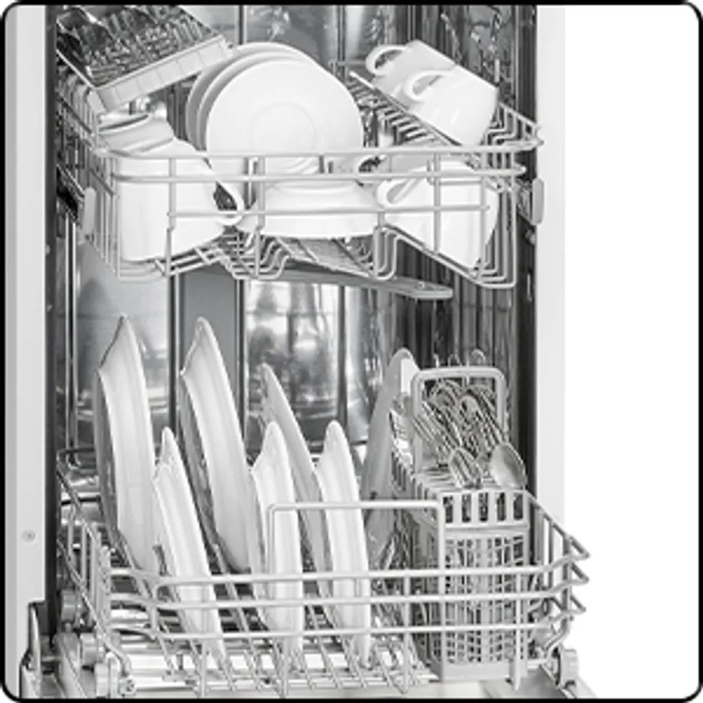 Bomann Geschirrspüler GSP 7407 Weiß 8 Bomann Geschirrspüler GSP 7407 Weiß – Bild 6