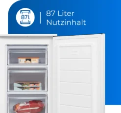 Exquisit Gefrierschrank GS81-040D Weiss | Standgerät | 87 L Volumen | Weiß -Kaufland Verkäufe 9b26f2fe1fa5094a1592f1307e5e07d0