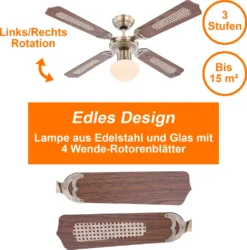 Deckenventilator Mit Fernbedienung Und Licht Ventilator Lampe Holz Optik 106 Cm 14 Deckenventilator Mit Fernbedienung Und Licht Ventilator Lampe Holz Optik 106 Cm -Kaufland Verkäufe 9b29a3db8e68f881a77e0a147065e235