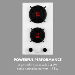 Klarstein Goldflame Domino Gaskochfeld , 2-flammig , Autark , 30 Cm , Einbau , Messing-Brenner , Erdgas/Propangas , Sicherheitsventile , Automatische Abschaltung , Topfträger Aus Gusseisen , Inkl. Schlauch Und Druckminderer , Glaskeramik Ø 8 Mm , Weiß 16 Klarstein Goldflame Domino Gaskochfeld , 2-flammig , Autark , 30 Cm , Einbau , Messing-Brenner , Erdgas/Propangas , Sicherheitsventile , Automatische Abschaltung , Topfträger Aus Gusseisen , Inkl. Schlauch Und Druckminderer , Glaskeramik Ø 8 Mm , Weiß -Kaufland Verkäufe 9b34b6066caf1c1b86e42d773e4cffed