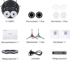 Ecovacs Deebot X1 Omni Saugroboter Wischfunktion Kamera 4 Reinigungsstufen 0,4 L 39 Ecovacs Deebot X1 Omni Saugroboter Wischfunktion Kamera 4 Reinigungsstufen 0,4 L -Kaufland Verkäufe 9bb801c95b7f94cdfa916e1be4ac85fe