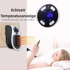 2er 500W 220V Steckdosen Heizlüfter Mini Heizung | Elektroheizer | Heizgerät Elektroheizer Plug In Heater Heizgerät Energie Sparen Mit Fernbedienung -Kaufland Verkäufe 9bc2581e4177dd20b50ad48d5f16bc3f