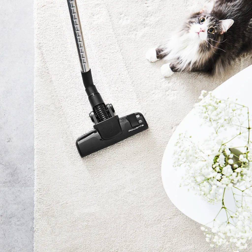 Rowenta Power XXL RO312, 450 W, Zylinder-Vakuum, Trocken, Staubbeutel, 4,5 L, Schaum, Hygienefilter 11 Rowenta Power XXL RO312, 450 W, Zylinder-Vakuum, Trocken, Staubbeutel, 4,5 L, Schaum, Hygienefilter – Bild 9