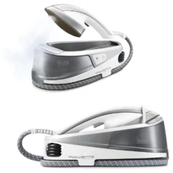 Rowenta NR5011D1 Tweeny 2 In 1 Dampfbügeleisen Und Dampfglätter, Dampfbügelstation, Dampfstation, Bügeleisen, 1500 Watt, Weiß/grau