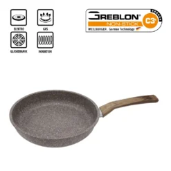 Steuber STONEWOOD Bratpfanne Ø 24 Cm Für öl- Und Fettfreies Braten, Für Alle Herdarten, Robuste GREBLON Antihaftbeschichtung, Induktionspfanne -Kaufland Verkäufe 9c3db1b5391060199415d67b1bea2df2