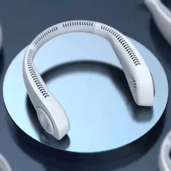 Tragbarer Halsventilator Nackenventilator Tragbare Ventilator Für Outdoor USB Fan Miniventilator Halsventilator（Weiß） -Kaufland Verkäufe 9c4099505bc064191beb0dfd8911e41a