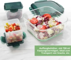 Genius Nicer Dicer Chef Deluxe (34 Teile) Inkl. Glasschüssel-Set Gemüse-& Obst Schneider Allesschneider In Smaragdgrün; A27062 -Kaufland Verkäufe 9c6f442b1d29f0cc683c6b603a5fb797