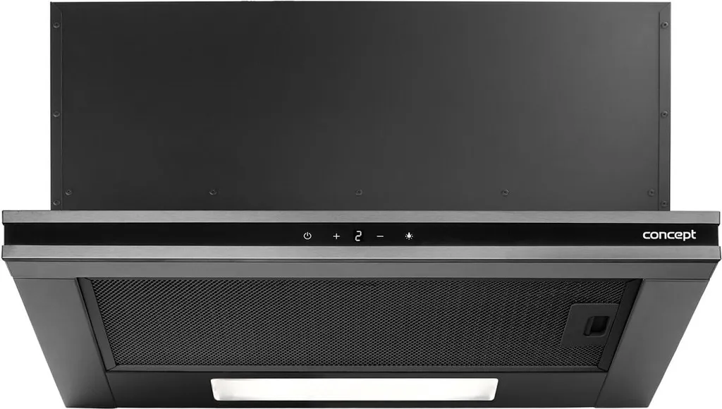 Concept Titania OPV3860DS Ausziehbare Dunstabzugshaube 60cm Mit LED-Beleuchtung Einbauhaube 517 M3 / Stunde 104W Energieklasse C 5 Concept Titania OPV3860DS Ausziehbare Dunstabzugshaube 60cm Mit LED-Beleuchtung Einbauhaube 517 M3 / Stunde 104W Energieklasse C – Bild 3