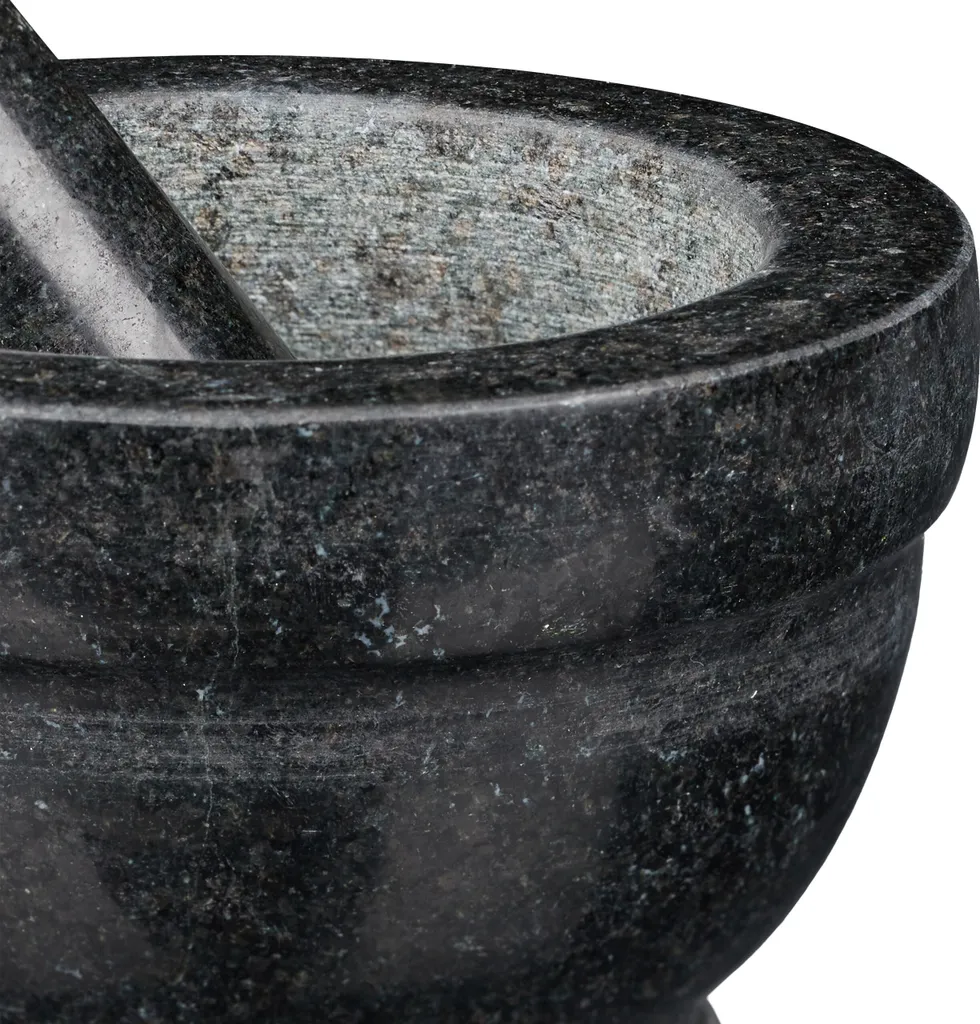 Relaxdays Granit Mörser Mit Stößel XL 9 Relaxdays Granit Mörser Mit Stößel XL – Bild 7