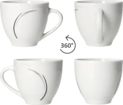 Van Well 18tlg. Kaffee-Service Home Für 6 Personen I 6x Tasse 180ml, 6x Untertasse + 6x Kuchenteller I Porzellan-Geschirr Mit Streifen In Grau, Schwarz & Creme I Kaffeepott, Dessert-Teller 14 Van Well 18tlg. Kaffee-Service Home Für 6 Personen I 6x Tasse 180ml, 6x Untertasse + 6x Kuchenteller I Porzellan-Geschirr Mit Streifen In Grau, Schwarz & Creme I Kaffeepott, Dessert-Teller -Kaufland Verkäufe 9d0242c16a7ce12d1c903bb9532f36e9