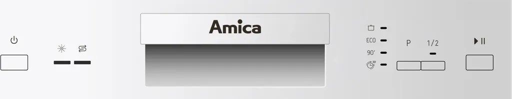 Amica GSP 14742 W, Stand-Geschirrspüler, 45 Cm, Weiß, 9 Maßgedecke, 4 Spülprogramme, 3 Temperaturen, 5 Amica GSP 14742 W, Stand-Geschirrspüler, 45 Cm, Weiß, 9 Maßgedecke, 4 Spülprogramme, 3 Temperaturen, – Bild 3