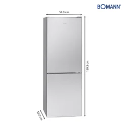 Bomann Kühl-/Gefrierkombination KG 7320.1 / 227 Liter / No Frost Funktion / 4 Sterne Gefrierfach / Inox -Kaufland Verkäufe 9d44080e77c8b8b3ebf998bb43e029a2