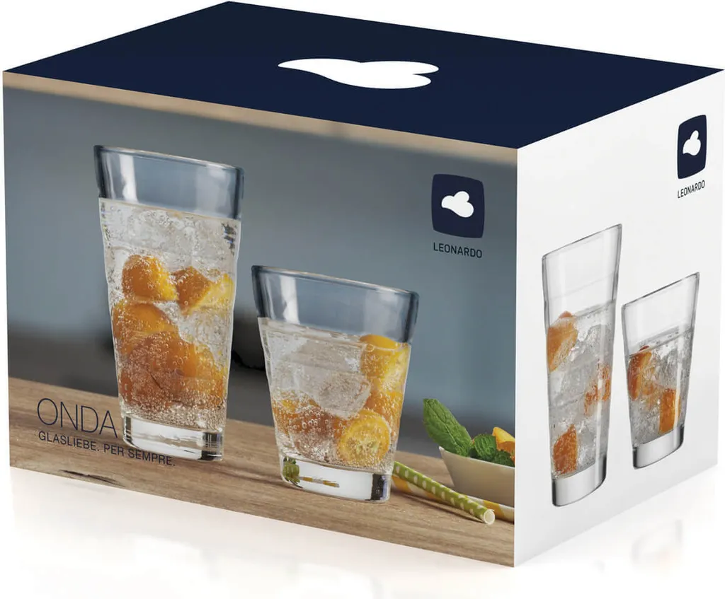 Leonardo GK/12tlg.Becherset Onda 6 Leonardo GK/12tlg.Becherset Onda – Bild 4