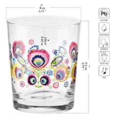 KROSNO Folk Bunt Wassergläser, 6er-Set, 250 Ml 11 KROSNO Folk Bunt Wassergläser, 6er-Set, 250 Ml -Kaufland Verkäufe 9dbfc4efa576328c7db5fe5ec61681af