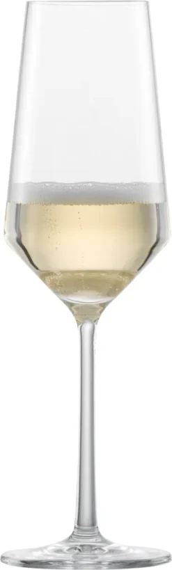 Zwiesel 2 Stück PURE CHAMPAGNER PURE 77 MIT MOUSSIERPUNKT 122734