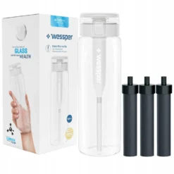 Wessper Wasserfilterflasche, Trinkflasche Aus Borosilikat Glas 680 Ml, Bpa Frei Wasserflasche Mit Filter Für Kohlensäurehaltige Getränke | Filterflasche Outdoor, Aktivkohle Filter Strohhalm- Minze + 3 12 Wessper Wasserfilterflasche, Trinkflasche Aus Borosilikat Glas 680 Ml, Bpa Frei Wasserflasche Mit Filter Für Kohlensäurehaltige Getränke | Filterflasche Outdoor, Aktivkohle Filter Strohhalm- Minze + 3 -Kaufland Verkäufe 9ef4d7bd700e1b032bb64128ba9f10ff