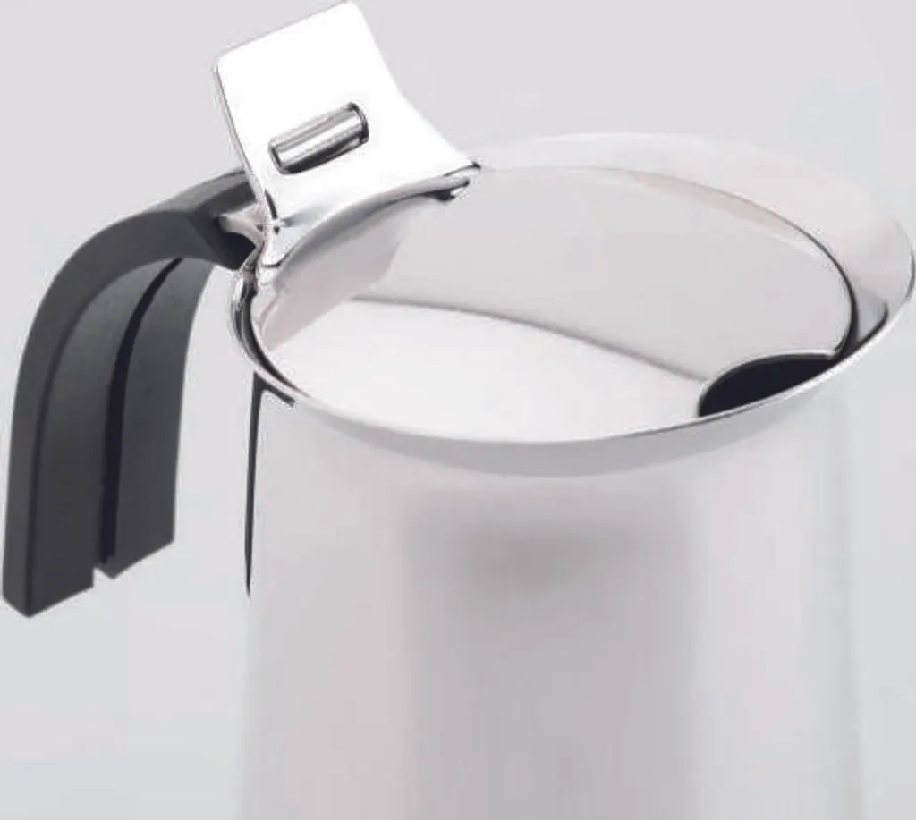 Bialetti Kitty 0,23 L Schwarz, Edelstahl - Italienische Kaffeemaschinen (0,23 L, Schwarz, Edelstahl, 4 Tassen, Edelstahl, Kitty, 1 Stück(e)) 6 Bialetti Kitty 0,23 L Schwarz, Edelstahl - Italienische Kaffeemaschinen (0,23 L, Schwarz, Edelstahl, 4 Tassen, Edelstahl, Kitty, 1 Stück(e)) – Bild 4