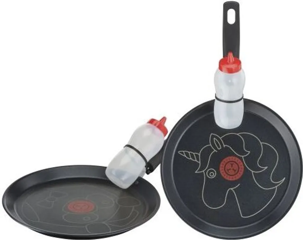 Tefal Creative Edition Panda Crepepfanne/Pfannkuchenpfanne 25 Cm, Crepes Pfanne Induktionsgeeignet, Antihaftbeschichtet, Pfannkuchen Crepes Mit Tiermuster, Inkl Dosierflasche 200ml, Schwarz 3 Tefal Creative Edition Panda Crepepfanne/Pfannkuchenpfanne 25 Cm, Crepes Pfanne Induktionsgeeignet, Antihaftbeschichtet, Pfannkuchen Crepes Mit Tiermuster, Inkl Dosierflasche 200ml, Schwarz