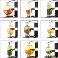 Topchances Elektrischer Kartoffelschäler Apfelschäler Gemüseschäler Obstschäler Elektro Schäler Für Obst & Gemüse, Edelstahl-Klinge （Schwarz） -Kaufland Verkäufe 9fa59f7750d4885589ca88e7aae08d6a