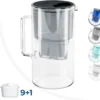 Glas Wasserfilter Wessper 2,5 L Mit 10 Filterkartuschen, Kompatibel Mit Brita Maxtra Schwarz -Kaufland Verkäufe a1b41f0472b34b805e3edaa2ceac3337