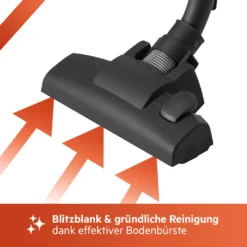 Clatronic Bodenstaubsauger, 2in1 Boden- Und Handstaubsauger, Vacuum Cleaner, Staubsauger Beutellos, Staubsauger Mit HEPA-Filter, Mikrofiltersystem, 600 Watt, Anthrazit/orange, BS 1306 N -Kaufland Verkäufe a1b89321c5aabbbdf37eae539e625563