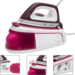 Bomann DBS 6034 CB Dampfbügelstation, Superglide-Keramiksohle, 3,5 Bar Dampfdruck, Elektronisches Anti-Tropf-System, 2300W, Weiß-flieder 22 Bomann DBS 6034 CB Dampfbügelstation, Superglide-Keramiksohle, 3,5 Bar Dampfdruck, Elektronisches Anti-Tropf-System, 2300W, Weiß-flieder -Kaufland Verkäufe a230b9997c133ce51c9da1413000d2d9