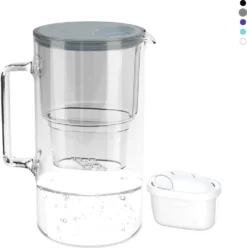 Wessper Glaskanne Crystaline 2.5L Mit Wessper AquaMax Filter - Grau 17 Wessper Glaskanne Crystaline 2.5L Mit Wessper AquaMax Filter - Grau -Kaufland Verkäufe a2cf0b01ced6998f3d4bb695d865171e