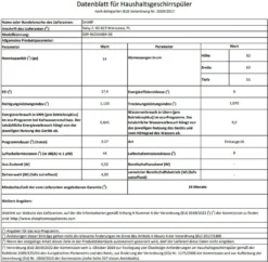 Sharp - QW-NI25I44BX - Vollintegrierbarer Geschirrspüler - 60 Cm -Kaufland Verkäufe a2d9170ca6a32740b38b33b58941c95f