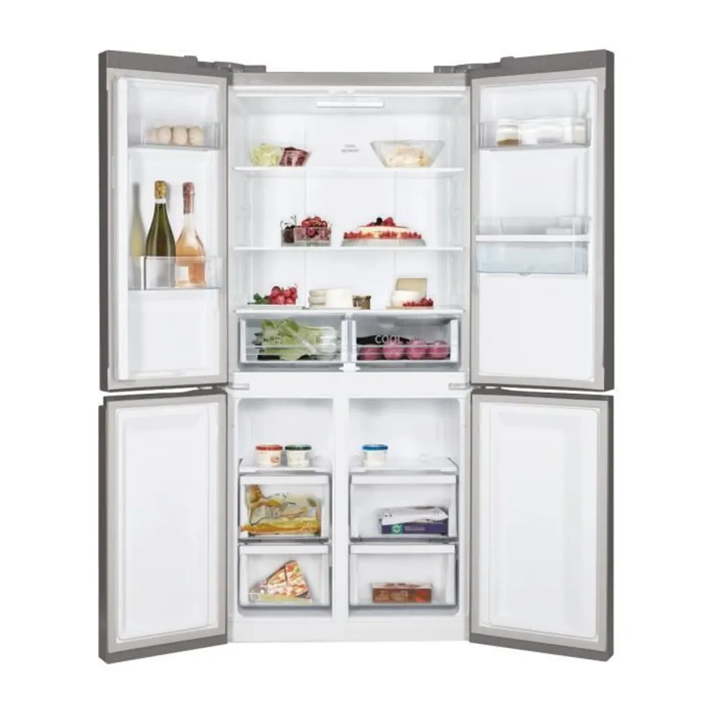 HOOVER HSC818FXWD - Kühlschrank Mit Mehreren Türen - 432L - Total No Frost - H 183 Cm X L 83 Cm - 41 DB (A) - Faux Inox 5 HOOVER HSC818FXWD - Kühlschrank Mit Mehreren Türen - 432L - Total No Frost - H 183 Cm X L 83 Cm - 41 DB (A) - Faux Inox – Bild 3