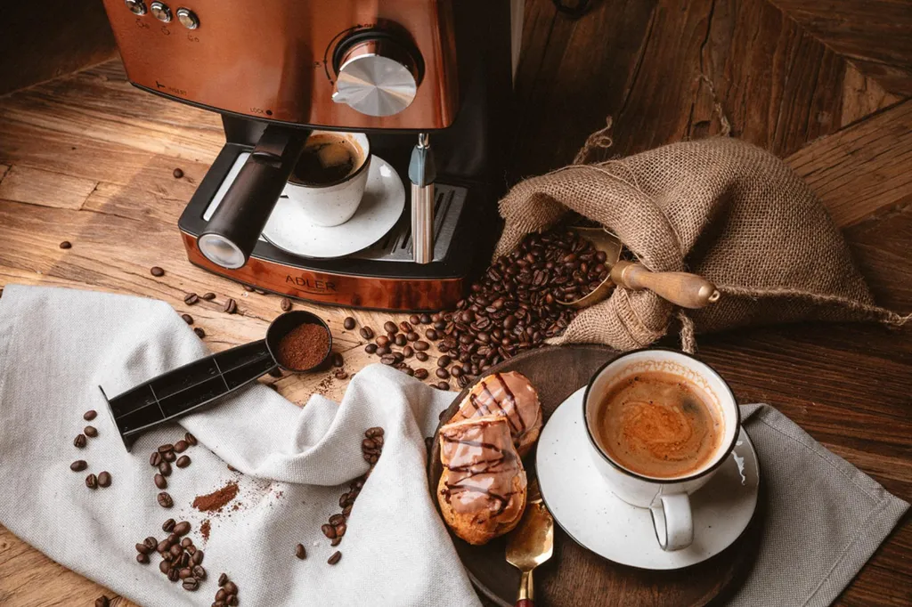 Adler Espressomaschine | Kaffeemaschine | Milchaufschäumer | Cappuccinomaschine | Siebträger Espressomaschine | Elektrische Espressomaschine | Bronze Design | 1,6L Wassertank | 850 Watt |15 Bar | 11 Adler Espressomaschine | Kaffeemaschine | Milchaufschäumer | Cappuccinomaschine | Siebträger Espressomaschine | Elektrische Espressomaschine | Bronze Design | 1,6L Wassertank | 850 Watt |15 Bar | – Bild 9