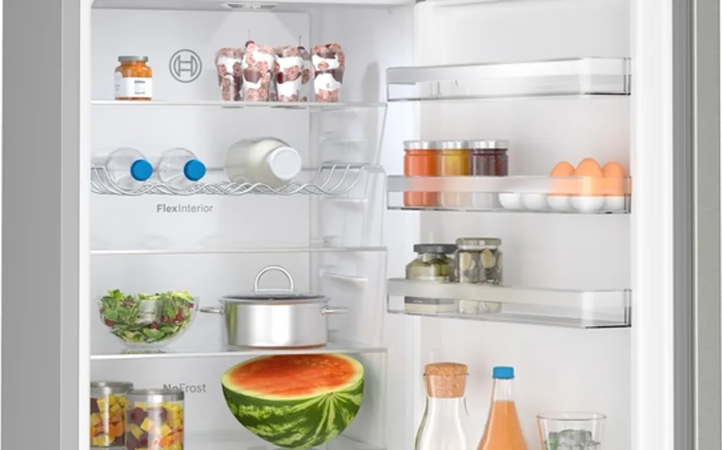 Bosch Serie | 4 Freistehende Kühl-Gefrier-Kombination Mit NoFrost 203 X 60 Cm Edelstahl (mit Antifingerprint) KGN39VIBT 6 Bosch Serie | 4 Freistehende Kühl-Gefrier-Kombination Mit NoFrost 203 X 60 Cm Edelstahl (mit Antifingerprint) KGN39VIBT – Bild 4