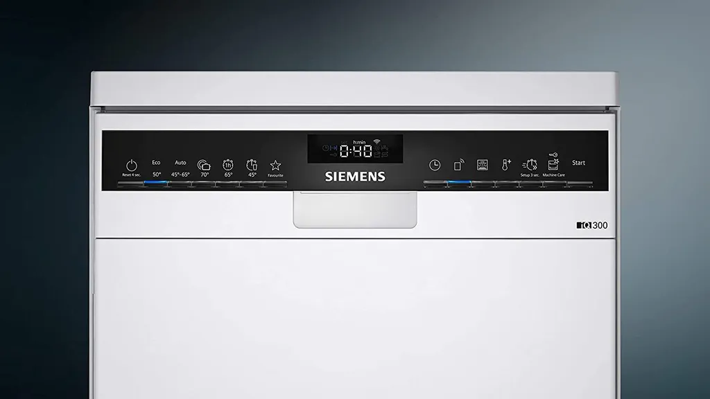 Siemens SR23EW28KE IQ300 Freihstehender Geschirrspüler / D / 63 KWh / 9 MGD / Smart Home Kompatibel Via Home Connect / Hygiene Plus Programm / VarioSpeed Plus 4 Siemens SR23EW28KE IQ300 Freihstehender Geschirrspüler / D / 63 KWh / 9 MGD / Smart Home Kompatibel Via Home Connect / Hygiene Plus Programm / VarioSpeed Plus – Bild 2