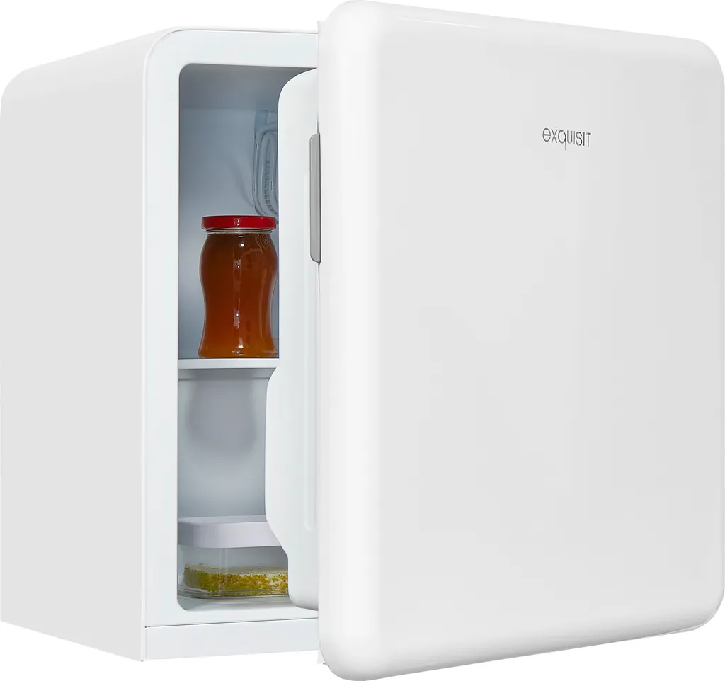 Exquisit Mini Kühlschrank CKB45-0-031F Weiss | 47 L Nutzinhalt | Weiß 3 Exquisit Mini Kühlschrank CKB45-0-031F Weiss | 47 L Nutzinhalt | Weiß