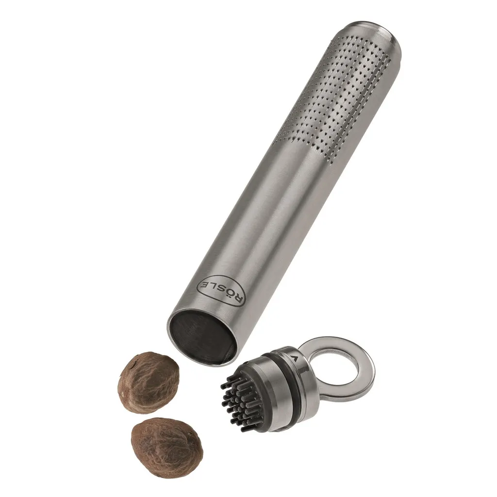 Rösle Rundgriff Muskatreibe 18 Cm Inkl. Schutzcover Und 4 Rösle Rundgriff Muskatreibe 18 Cm Inkl. Schutzcover Und – Bild 2