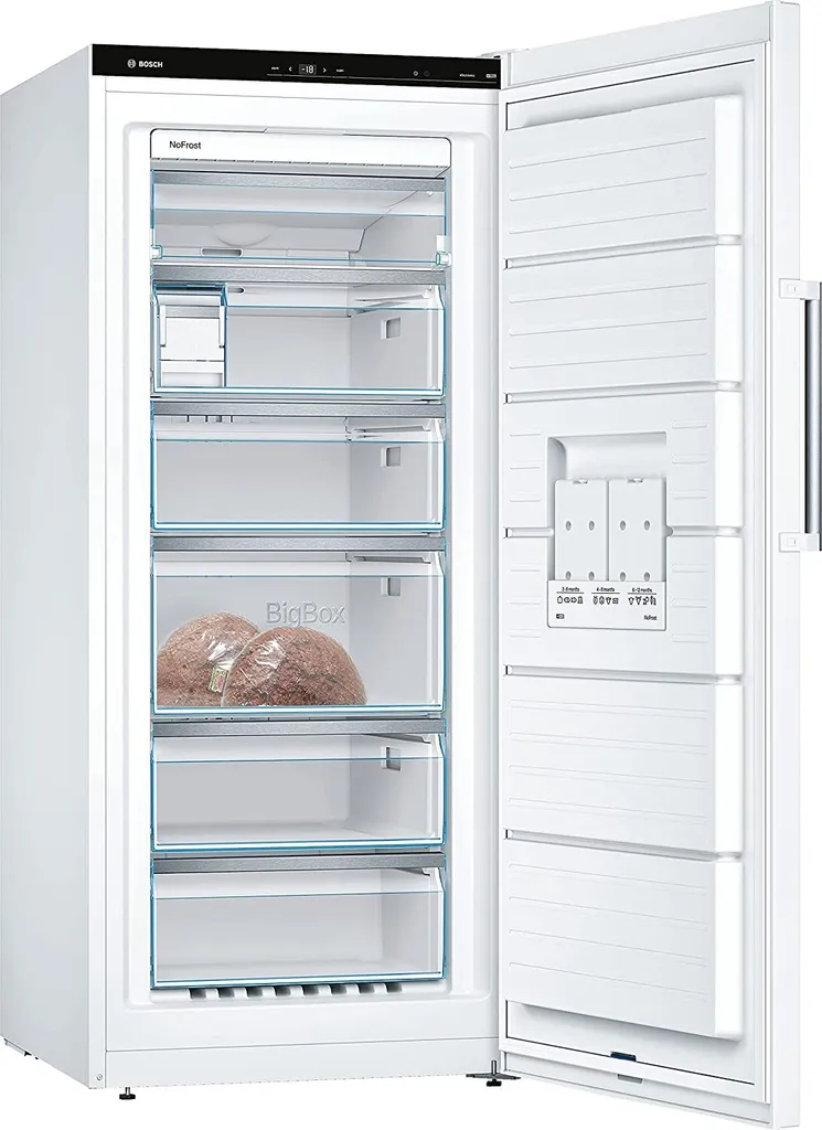 Bosch Serie 6 GSN51AWCV, Senkrecht, 289 L, SN-T, 38 DB, Frostfreies System, Weiß 3 Bosch Serie 6 GSN51AWCV, Senkrecht, 289 L, SN-T, 38 DB, Frostfreies System, Weiß