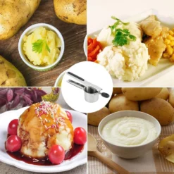 Kartoffelpresse Aus Edelstahl, Spätzlepresse, Professionelle Spätzlechef Mit 3 Lochscheiben, Kartoffelpresse Für Kartoffelpüree, Obstsäfte, Gemüsebrei, Presse Ricer -Kaufland Verkäufe a4b68579e783ba19f801cea0b9bf55d8